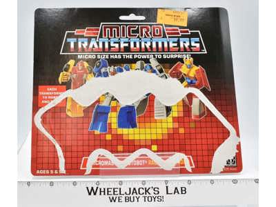 Race Car Patrol Cardback 1988 Vintage Hasbro G1 Transformers Action Figure