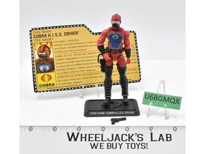 Cobra H.I.S.S. Driver v2 100% Complete GI Joe 25th Anniversary 2008 Hasbro