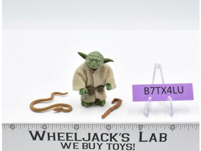 Yoda W/BROWN Snake 100% Complete Star Wars ESB 1980 Vintage Kenner NO REPRO