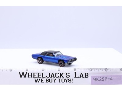Custom T-Bird Blue 1967 1968 Hot Wheels Mattel Vintage Redline Redline RL
