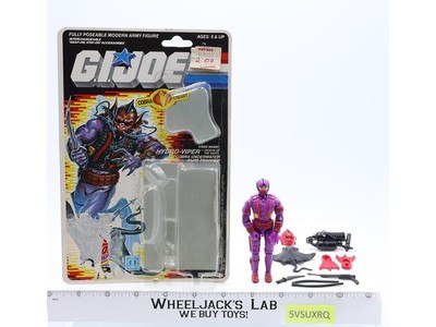 Hydro-Viper V1 Complete 34 Cardback G.I. Joe 1988 Hasbro Vintage Action Figure