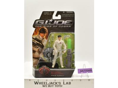 Storm Shadow Paris Pursuit G.I. Joe Rise of Cobra 2009 Hasbro NEW SEALED MOSC
