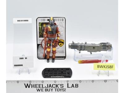 Charbroil V4 100% Complete G.I. Joe 2009 Hasbro Action Figure