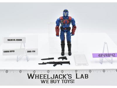 Cobra Viper v14 100% Complete GI Joe Valor vs Venom 2005 Hasbro Action Figure