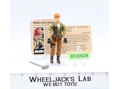Tollbooth V1 100% Complete G.I. Joe 1985 Hasbro Vintage Action Figure
