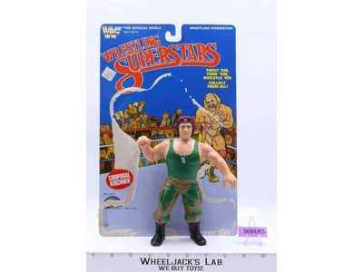 Corporal Kirchner W/Cardback 1986 WWF LJN Titan Sports 8" Vintage Wrestling