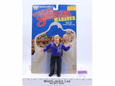 Bobby Heenan W/Cardback 1986 WWF LJN Titan Sports 8" Vintage Wrestling Figure