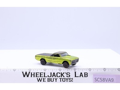 Custom Fleetside Antifreeze Hot Wheels Mattel 1968 Redline RL Vintage
