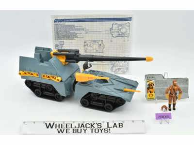 Cobra Maggot W/ Driver G.I. Joe 1987 Hasbro Vintage Action Figure Vehicle