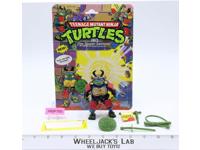 Sewer Samurai Leo w/Cardback 100% Complete TMNT 1990 Playmates Action Figure