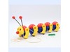 Clatterpillar Fisher-Price #5634 1994 Kiddicraft Pull Toy MIB