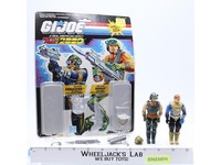 Dodger & Knockdown Battle Force 2000 COMPLETE W/ 34 Cardback G.I. Joe Vintage