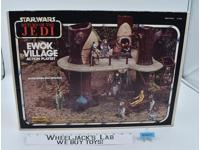 Ewok Village Action Playset 100% Complete W/Box ROTJ Star Wars 1983 Vintage