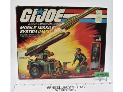 Mobile Missile System (MMS) GI Joe 1983 Never Assembled NEW MIB Action Figure