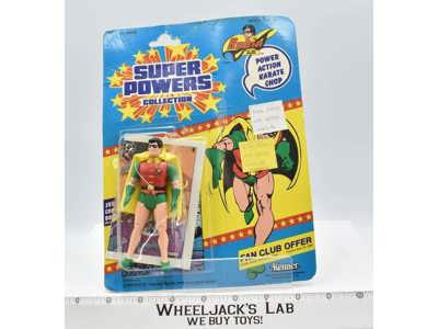 Robin The Teen Wonder Super Powers 1985 Kenner Vintage Figure NEW MOSC
