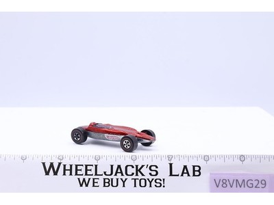 Shelby Turbine Red 1969 Redline Hot Wheels Mattel Vintage RL