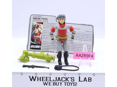 Sneak Peek V1 G.I. Joe 1987 Hasbro Vintage Action Figure