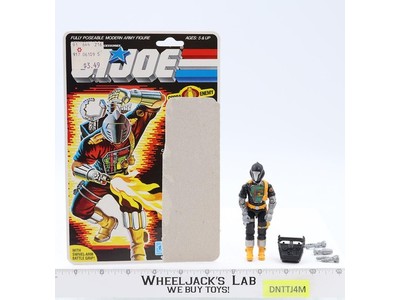 B.A.T.S. V1 Complete 36 Cardback 1986 G.I. Joe Hasbro Vintage Action Figure