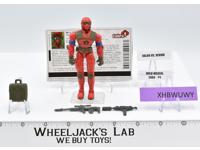 Wild Weasel v4 100% Complete GI Joe Valor vs Venom 2004 Hasbro Action Figure