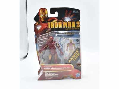 Iron Man Mark VI MOSC NEW Marvels Iron Man 2 Movie Hasbro 2009 Action Figure