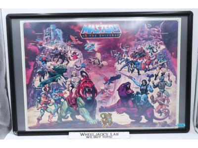 Filmation Eternia Poster 22x17 MOTU Masters of the Universe 1987 Mattel Vintage