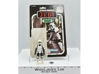 Biker Scout 100% Complete 65 Back ROTJ Star Wars Kenner 1983 NO REPRO