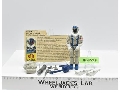 Snow Serpent V1 100% Complete G.I. Joe 1985 Hasbro Vintage Action Figure