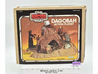 Dagobah Yoda's Home Star Wars ESB 1981 Kenner Vintage Action Figure Playset