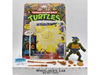 Leonardo W/Storage Shell w/Cardback 100% Complete TMNT 1992 Playmates Figure