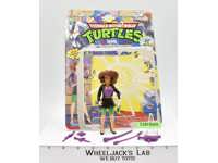 April the Ravishing Reporter w/Cardback NR MINT Complete TMNT 1992 Playmates