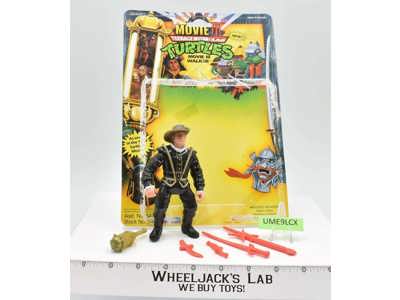 Walker Movie III w/Cardback NR MINT 100% Complete TMNT 1993 Playmates