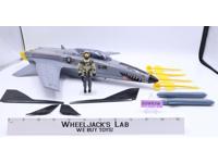 Conquest X-30 W/ Slip-Stream 100% Complete G.I. Joe 1986 Hasbro Figure Vehicle