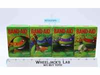 Lot of 4 TMNT Character Band-Aids Boxes Teenage Mutant Ninja Turtles 2013 J&J