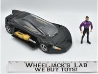 Street Jet Batmobile Batman Animated Series 1992 Kenner Vehicle W/Bruce Wayne