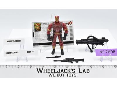 Cobra C.L.A.W.S. v7 GI Joe Valor vs Venom 2004 Hasbro Action Figure