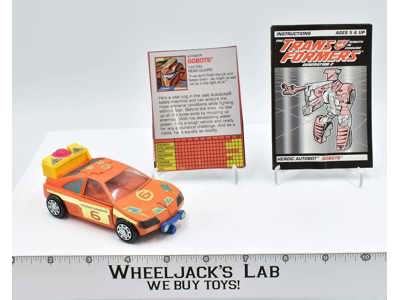 G2 Gobots Color Changers Car & Water Weapon 100% Complete Vintage Transformers