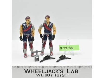 Tomax & Xamot V1 100% Complete G.I. Joe 1985 Hasbro Vintage Action Figure