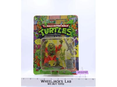 Muckman & Joe Eyeball Teenage Mutant Ninja Turtles TMNT 1990 Playmates NEW MOSC