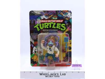 Baxter Stockman Teenage Mutant Ninja Turtles TMNT 1989 Playmates NEW MOSC SEALED