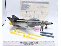 Conquest X-30 W/ Slip-Stream 100% Complete G.I. Joe 1986 Hasbro Figure Vehicle