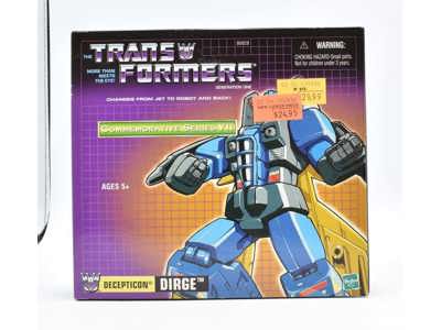 Dirge MISB NEW Commemorative Series Transformers Reissue 2003 Hasbro