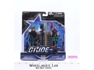 Heavy Duty & Stiletto 2-Pack G.I. Joe 50th Anniversary 2016 MOSC SEALED Figure