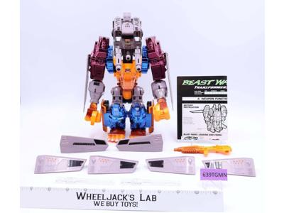 Optimal Optimus 100% Complete Transmetals 2 Transformers Beast Wars 1998 Hasbro