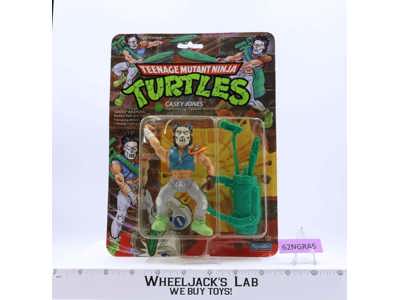 Casey Jones Teenage Mutant Ninja Turtles TMNT 1989 Playmates NEW MOSC SEALED