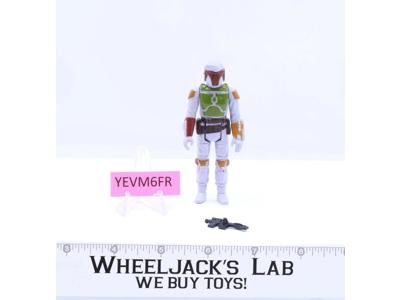 Boba Fett 100% Complete UNPAINTED KNEE Tri-Logo Star Wars 1979 Palitoy NO REPRO