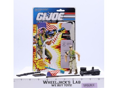 Gung Ho V3 100% W/Cardback 12 G.I. Joe 1987 Hasbro Vintage Action Figure