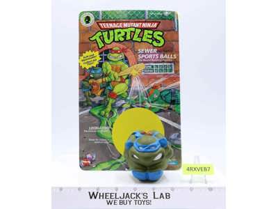 Leonardo Sewer Sports Balls Teenage Mutant Ninja Turtles 1991 Playmates