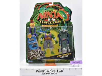 Street Surfin Leo Teenage Mutant Ninja Turtles TMNT Next Mutation Playmates MOSC