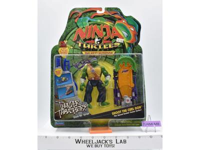 Shoot the Curl Don Teenage Mutant Ninja Turtle TMNT Next Mutation Playmates MOSC