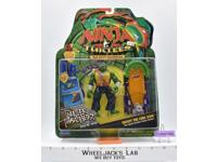 Shoot the Curl Don Teenage Mutant Ninja Turtle TMNT Next Mutation Playmates MOSC